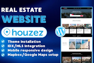 build wordpress houzez website, houzez real estate website, houzez theme