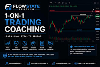 teach you stock trading for beginners with live coaching
