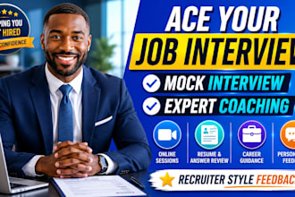 conduct mock interview job interview prep and interview coaching job interview