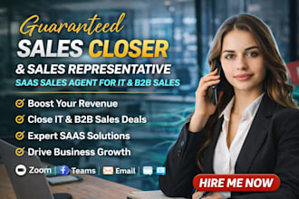 sales closer uae sales representative us high ticket closer appointment setter