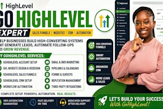 gohighlevel expert gohighlevel sales funnel expert ghl website ghl crm