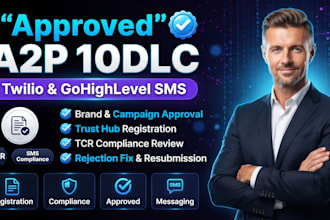 fix a2p 10dlc approval for twilio and gohighlevel sms