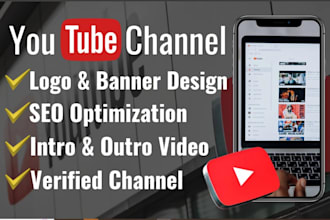 create and setup youtube channel