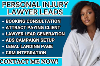 personal injury lawyer lead law firm leads attorney leads