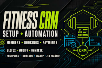 setup fitness crm glofox wodify gymdesk pushpress trainerize teamup zen planner