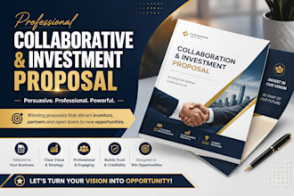 write a standout collaborative and investment proposal