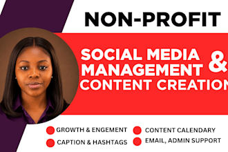 your nonprofit social media manager personal virtual assistant, content creator