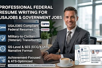 create an ats optimized federal resume for usajobs applications