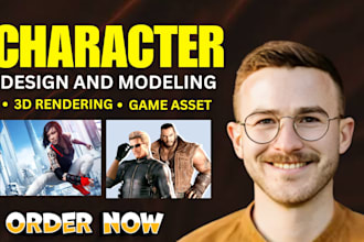 design high quality miniature, creatures, and monster models for 3d printing