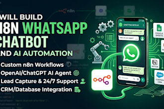 n8n whatsapp chatbot and ai automation for your business