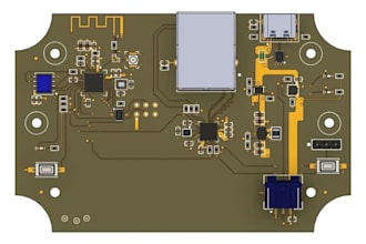 design esp32 iot pcb, wifi ble hardware, schematic and pcb layout