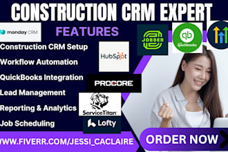 setup jobber servicetitan quickbooks zapier field services housecallpro procore