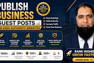 publish business guest posts on high authority websites