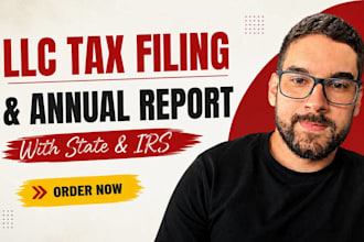 file annual tax return for US company or corporation account