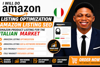 do italian amazon listing optimization amazon listing seo amazon product listing
