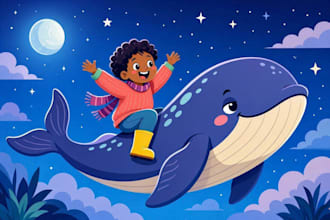 illustrate children storybook, children book illustration, kids book illustrator