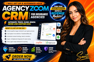 setup and automate your agencyzoom CRM for insurance agencies