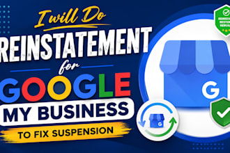 do gmb reinstate and fix gmb suspension with gmb appeal for local seo ranking