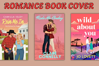 romance book cover illustration character design ebook cover for amazon kindle