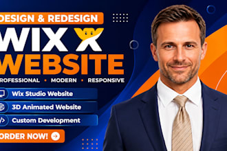 fix wix website design, issues, bugs, errors, responsive, velo and wix studio