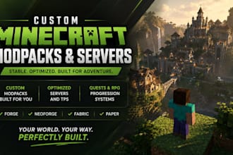 minecraft modpack pixelmon server setup quest map forge fabric datapack