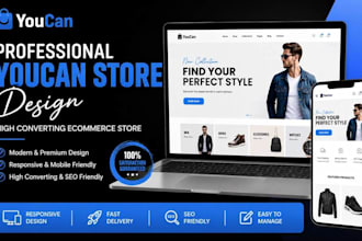 design a highconverting youcan ecommerce store