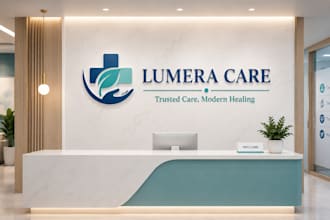 design a professional medical and healthcare logo