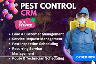 setup pest control CRM procomos pestpac fieldroutes smartservice gorilla desk