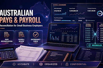 reconcile australian payg and payroll for small business employers