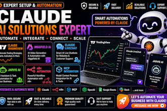claude tradingview claude higgfield claude livechat jarvis ai n8n automation mcp