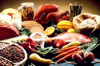 design your banner for food business and sales