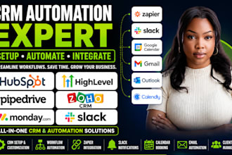 hubspot gohighlevel automation pipedrive zoho crm monday com zapier integration