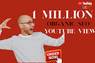promote your youtube video promotion to gain 1 million views organically