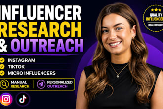 do influencer research and personalized outreach for your brand