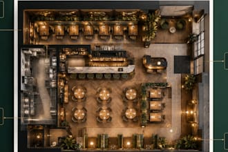 design your restaurant floor plan for maximum seating and workflow