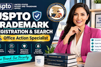 do uspto trademark registration, search and office action response