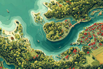 make vector map designs