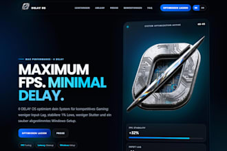 create a professional website with ai features and automation