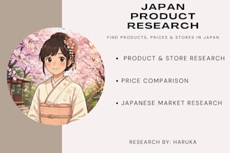research japanese products, prices, and stores for you
