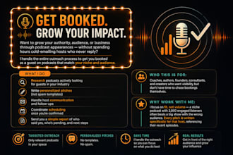 book you as a guest on podcasts in your niche