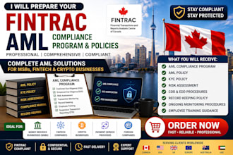 prepare your fintrac aml compliance program and policies