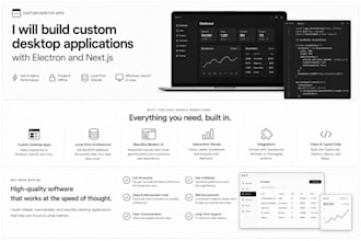 build custom desktop applications with electron and nextjs