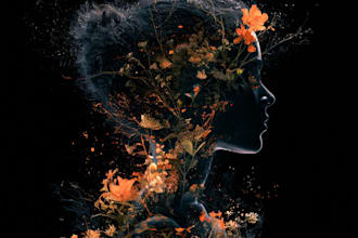 design album art, music artwork or album cover design
