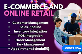 set up retail store CRM zendesk sell copper CRM nimble CRM