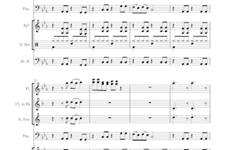 arrange a specific song for beginner band