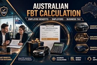calculate australian fbt for employers providing employee benefits