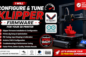 configure and tune klipper firmware for your 3d printer
