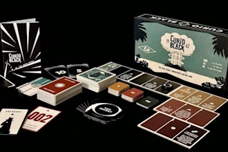 kickstarter board game graphics for tabletop game campaign