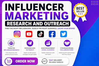 influencer research influencer outreach instagram influencer tiktok ugc creator