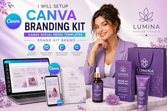 setup canva branding kit canva social media templates brand kit brand